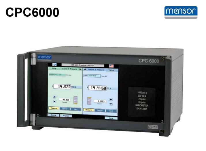 Mensor CPC6050变送器的拆卸