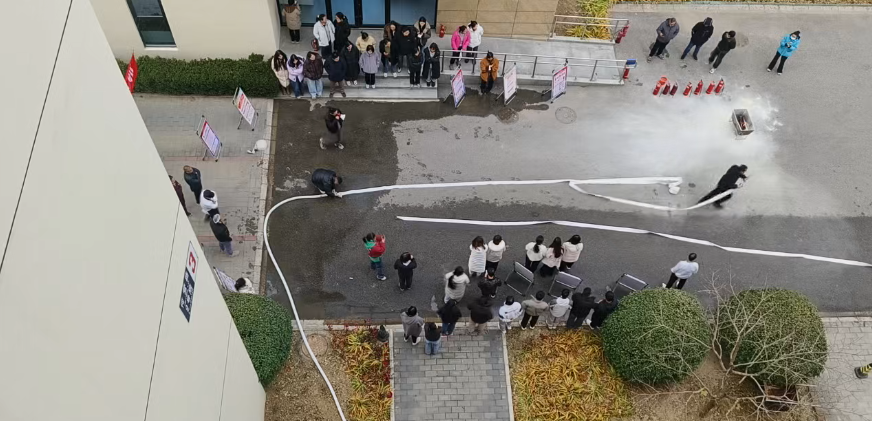 恒升伟业组织全员消防疏散演练3